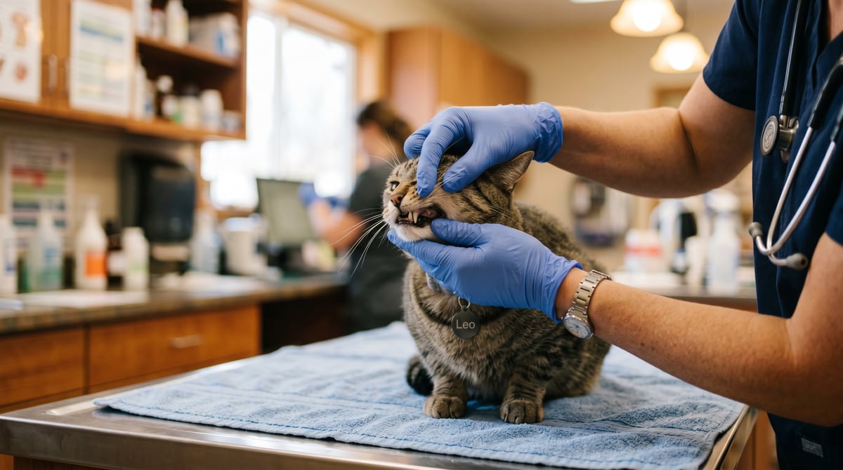 Coverbild: FORL Katze Kosten: Symptome, Zahnsanierung und Versicherung
