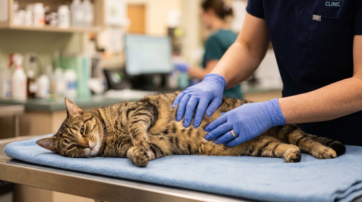 Coverbild: Pyometra bei der Katze: Notfall-OP, Kosten und was die Versicherung übernimmt
